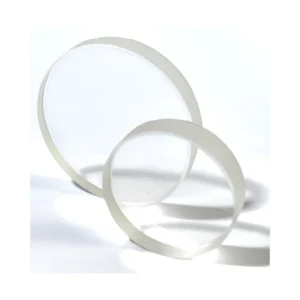 Flat Quartz Sight Glass Resistant to High Temperatures and Pressures.