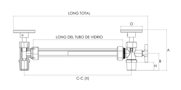 Válvulas de latón nivel destacando su diseño y componentes para control de flujo