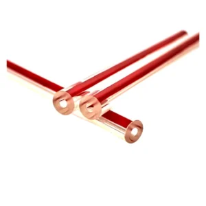 Red Line Borosilicate Level Tube