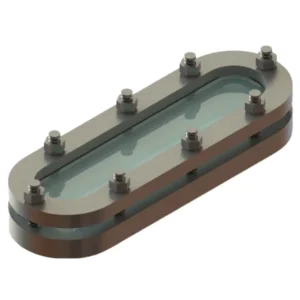 Oval Weldable Tank Sight Glass by Iniflu